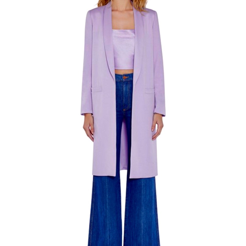 Alice + Olivia long kylie jacket. Brand new